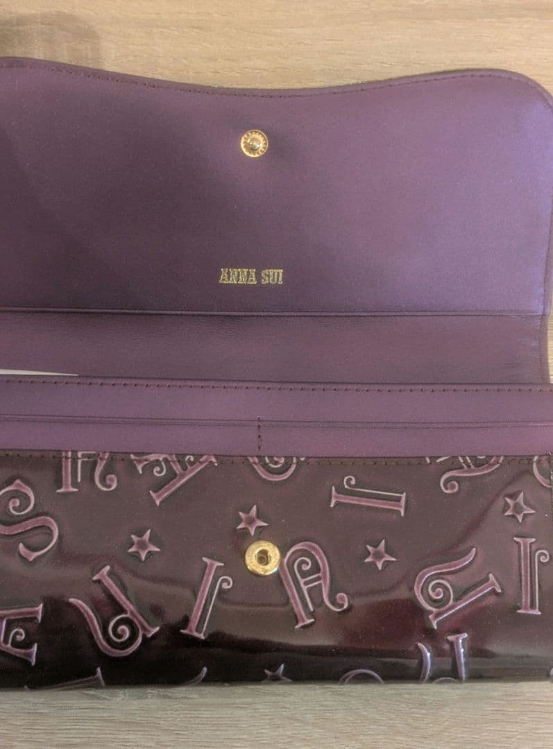 ♥新品・未使用品♥アナスイ ANNASUI ハリーフラップ 財布 ドーリーガール