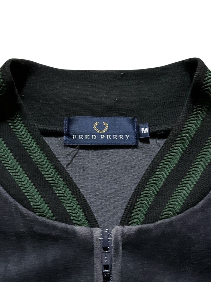 り*様 FRED PERRY フレッドペリー ベロア トラックジャケット M