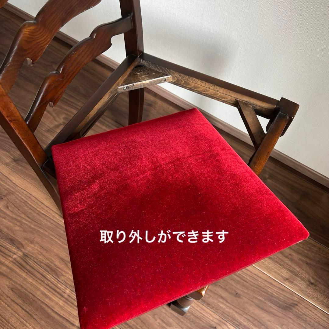 ①アンティーク　椅子　チェア　インテリア　ヴィンテージ　輸入家具　古家具　レトロ