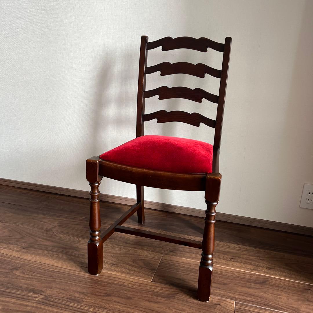 ①アンティーク　椅子　チェア　インテリア　ヴィンテージ　輸入家具　古家具　レトロ