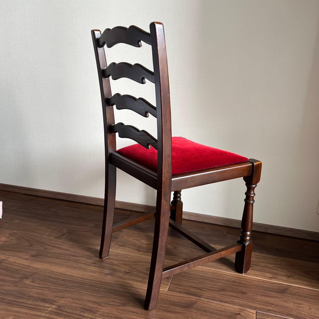 ①アンティーク　椅子　チェア　インテリア　ヴィンテージ　輸入家具　古家具　レトロ