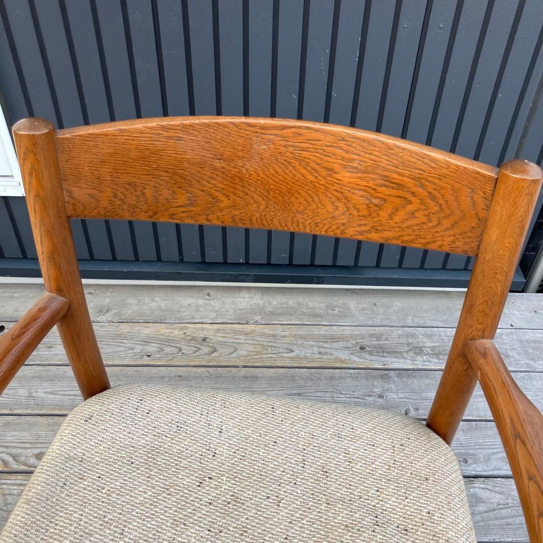 北欧レトロ 無垢材 ベントウッドチェアー アームチェア 木製椅子ダイニングチェア