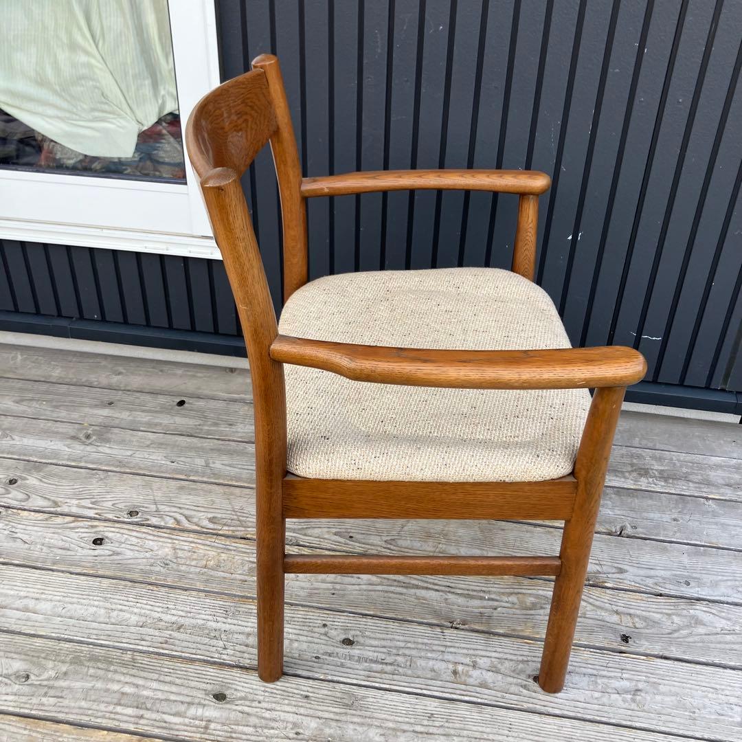 北欧レトロ 無垢材 ベントウッドチェアー アームチェア 木製椅子ダイニングチェア