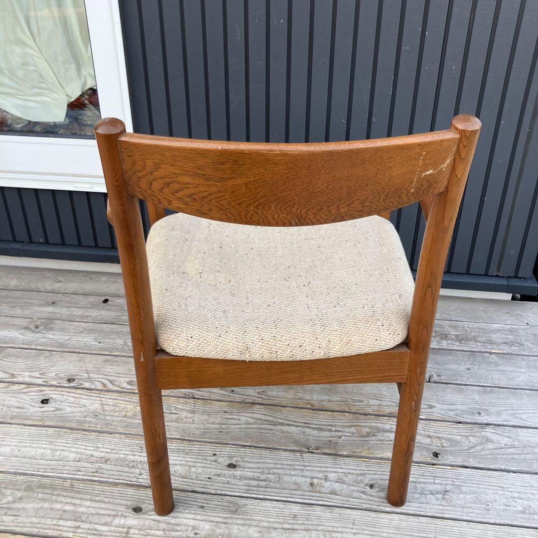 北欧レトロ 無垢材 ベントウッドチェアー アームチェア 木製椅子ダイニングチェア