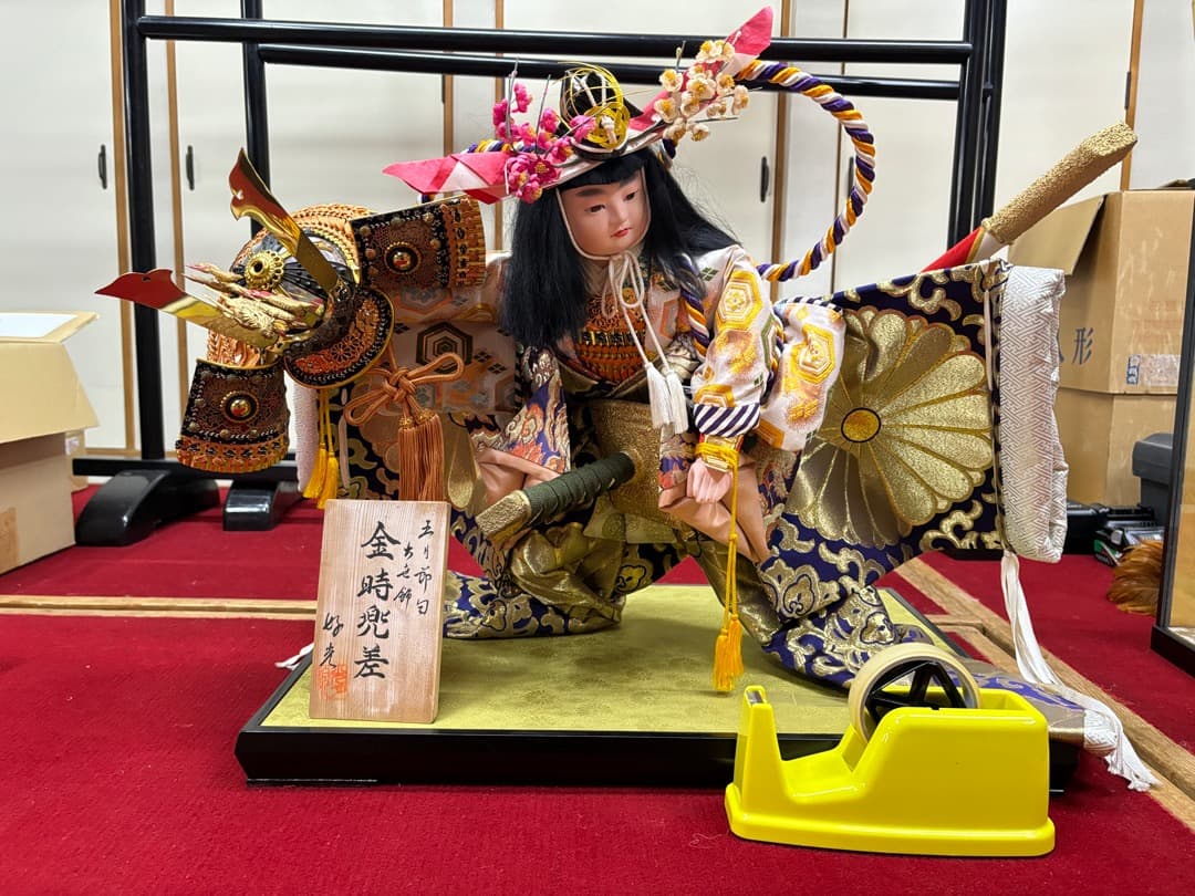 オリジナル五月人形　金時兜差