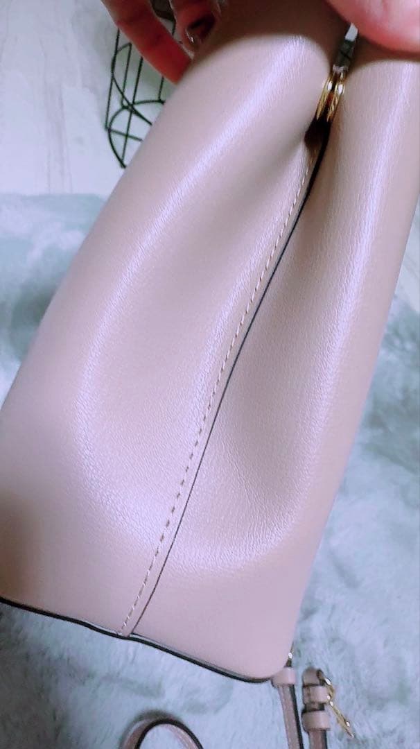 み*い様 COACH ショルダーバッグ ベージュ