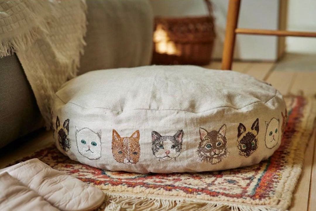 オルネコCoral & Tusk × Orneko ラウンドベッド クッション