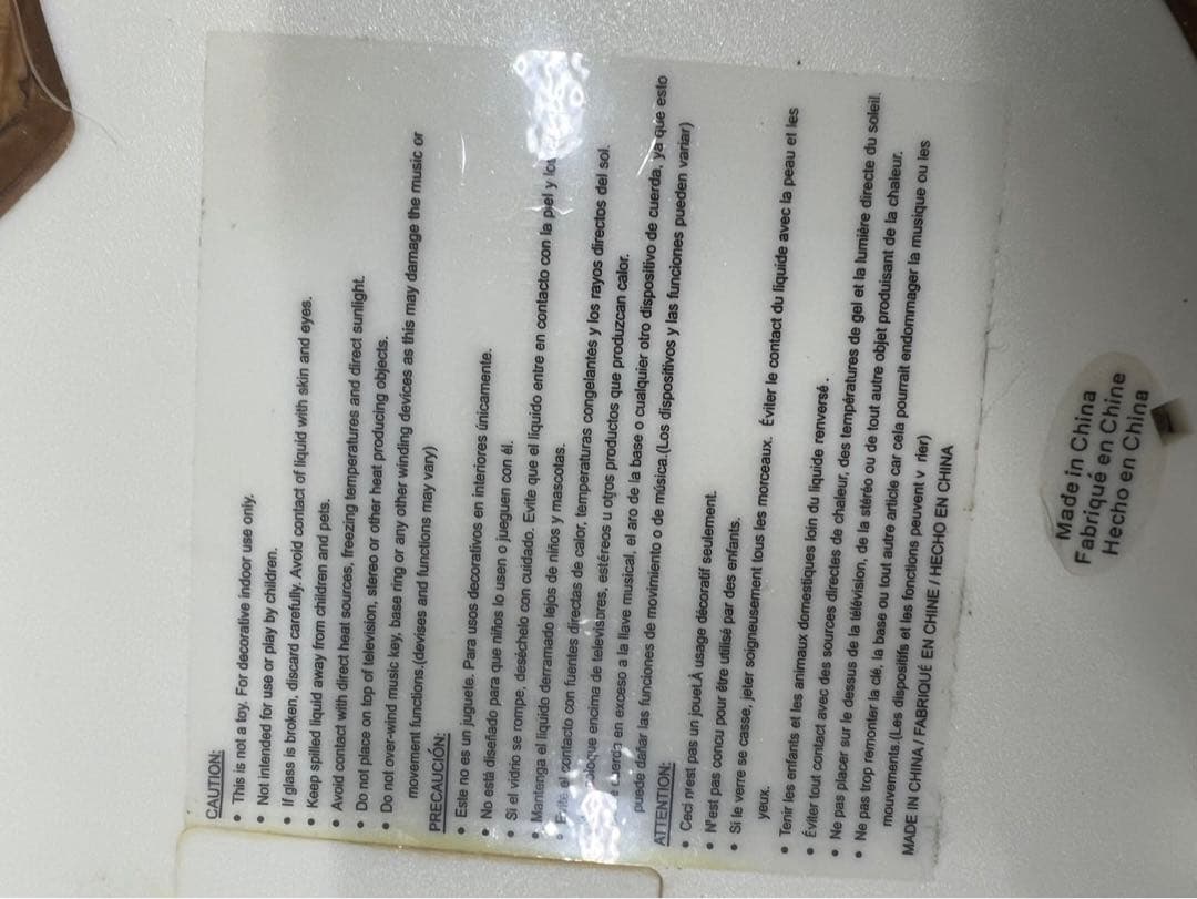 サンタクロース クリスマス オルゴール ヴィンテージ 稼動品