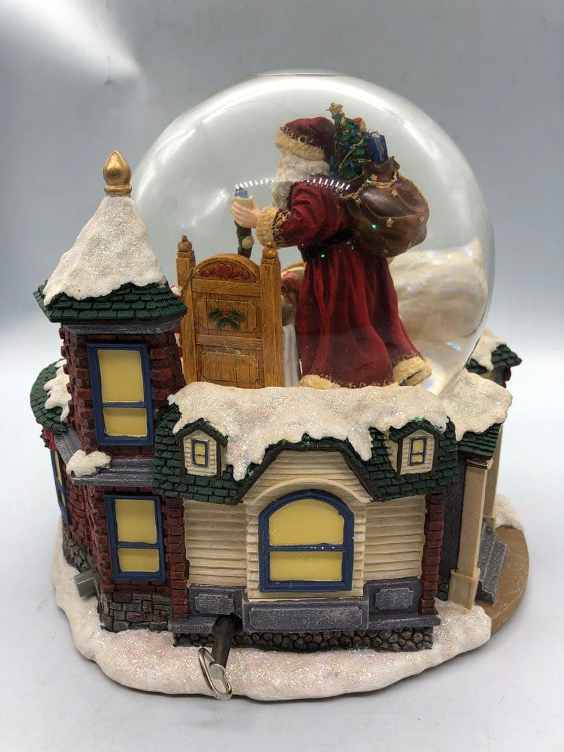 サンタクロース クリスマス オルゴール ヴィンテージ 稼動品