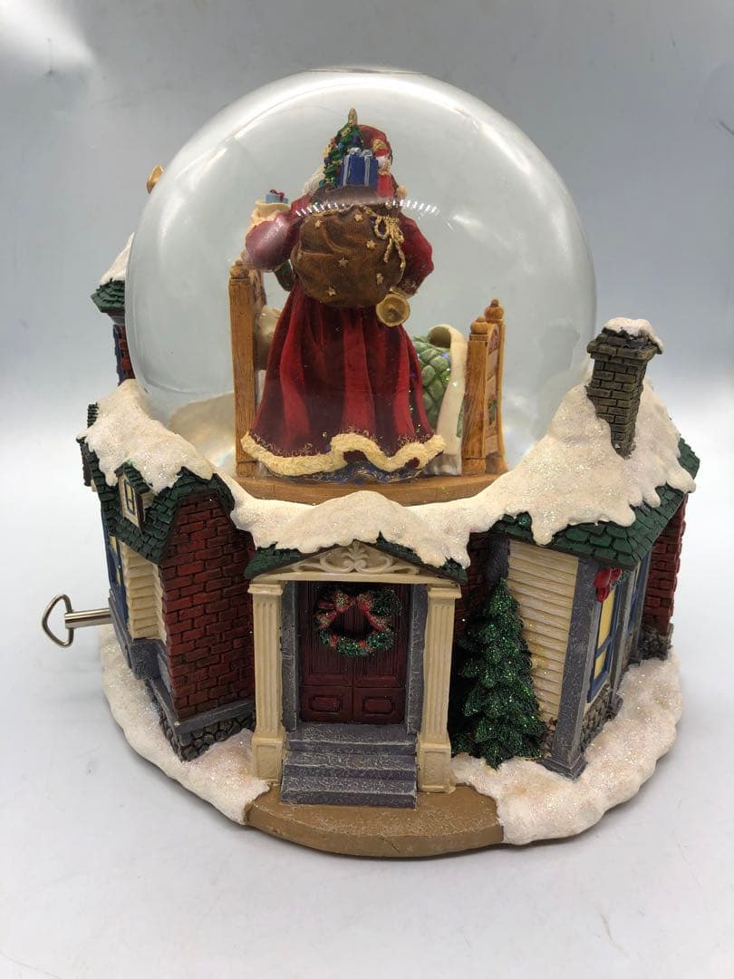 サンタクロース クリスマス オルゴール ヴィンテージ 稼動品