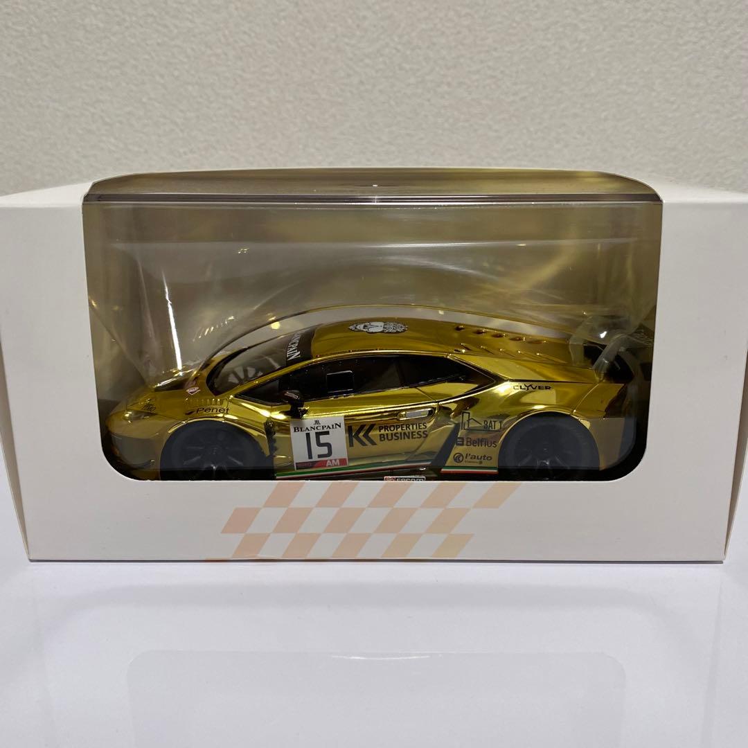 GLレーシング製 ミニッツボディ ランボルギーニ ウラカン ゴールドメッキ