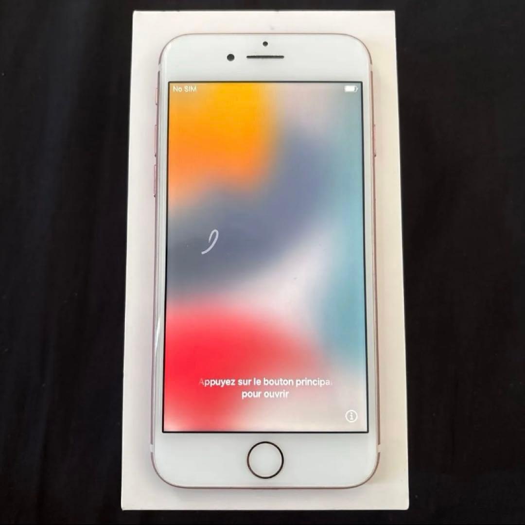 iPhone7 32GB ローズゴールド バッテリー81% 初期化済