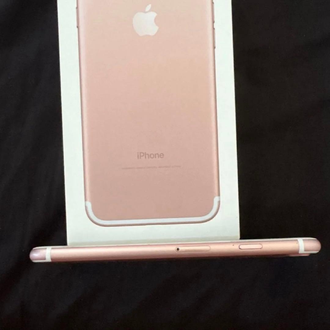 iPhone7 32GB ローズゴールド バッテリー81% 初期化済