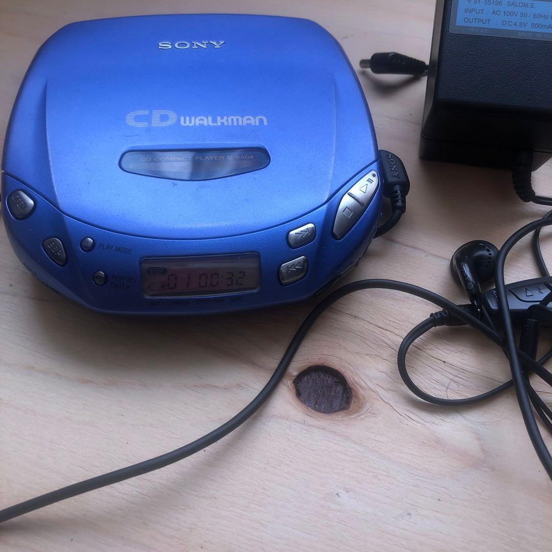 SONY CDwalkman D-E404 動作品