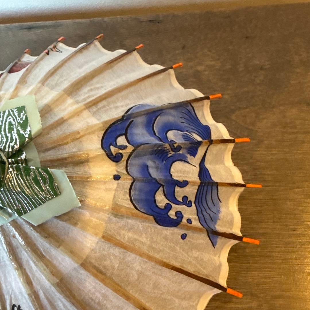 新潟　末廣かけ　菊屋謹製　意匠登録167482 郷土玩具　工芸品　古作　珍品