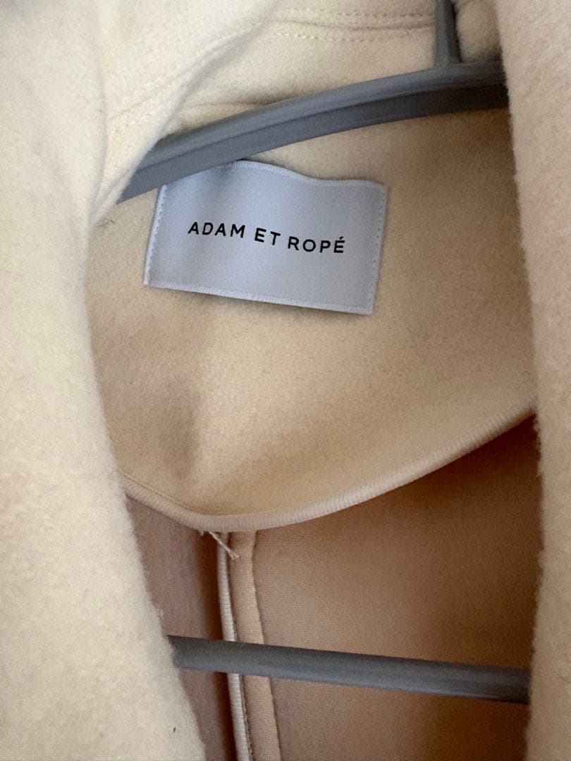 ADAM ET ROPÉ FEMME ウールボンディングロングコート