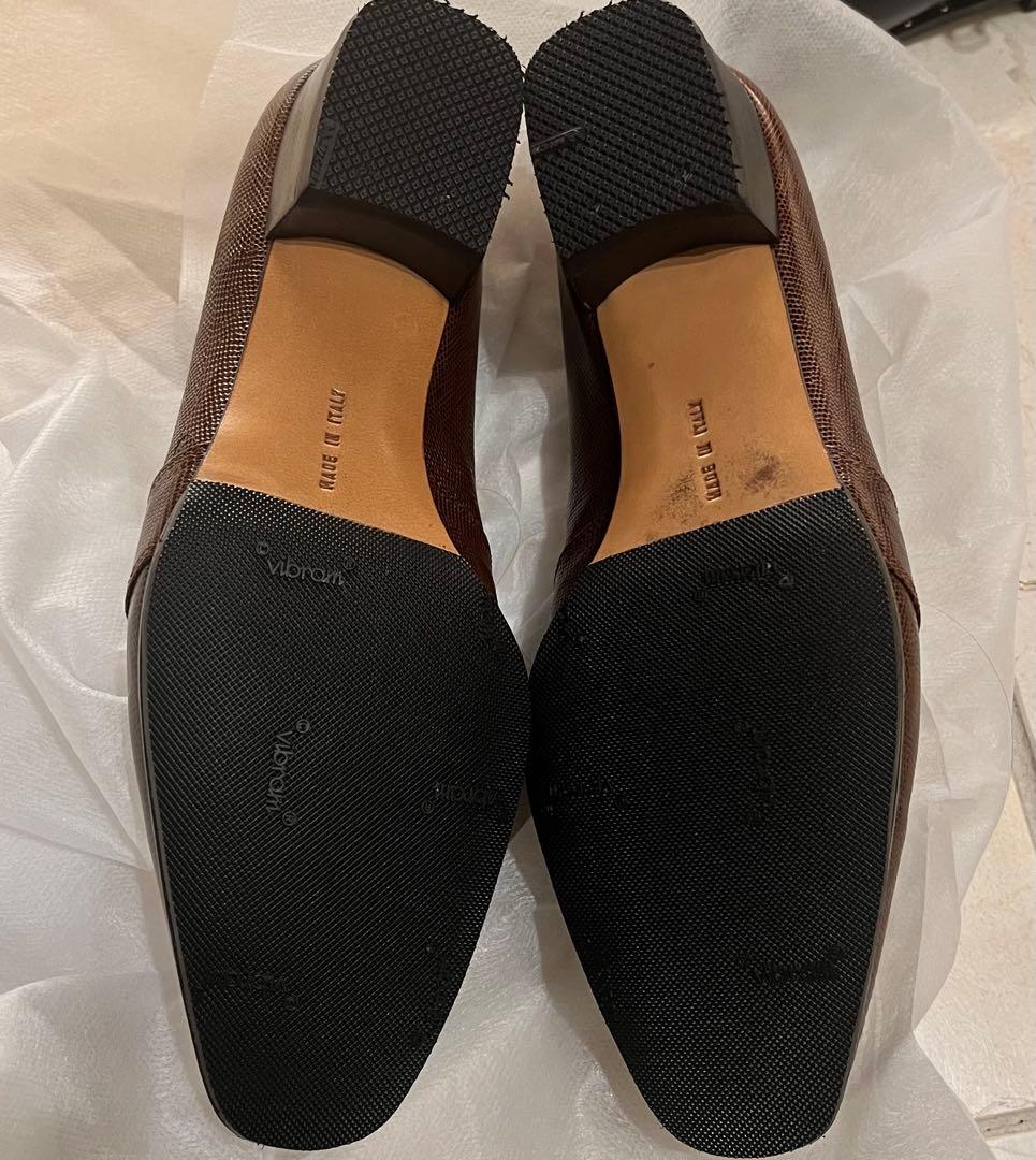 年末限定値下げ！SalvatoreFerragamoリザードガンチーニローファー