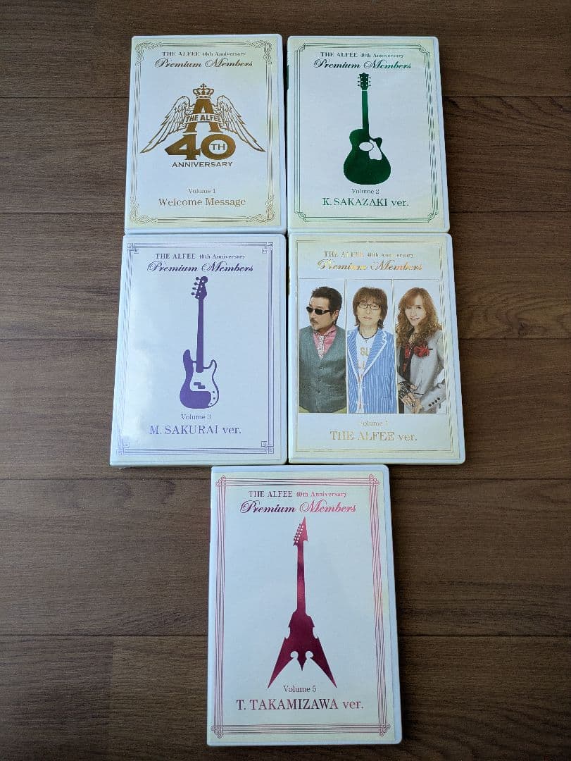 THE ALFEE 40th プレミアムメンバー DVD+秋ツアー銀テープ