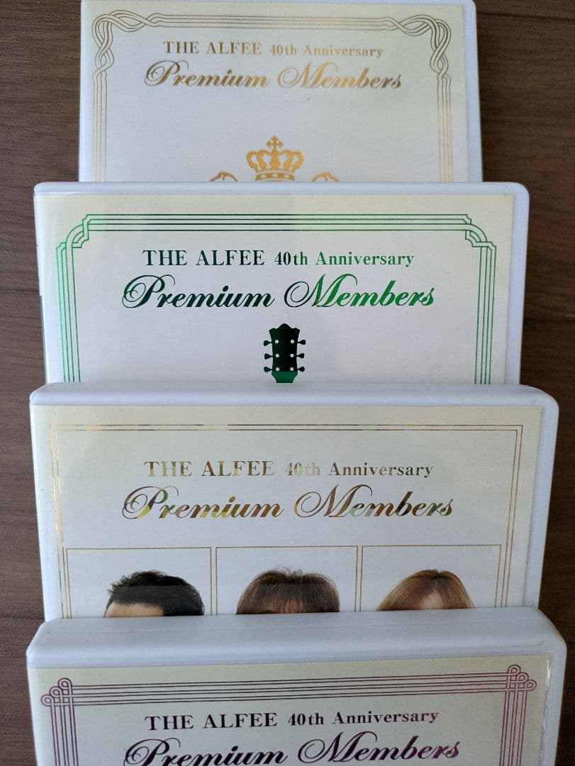 THE ALFEE 40th プレミアムメンバー DVD+秋ツアー銀テープ