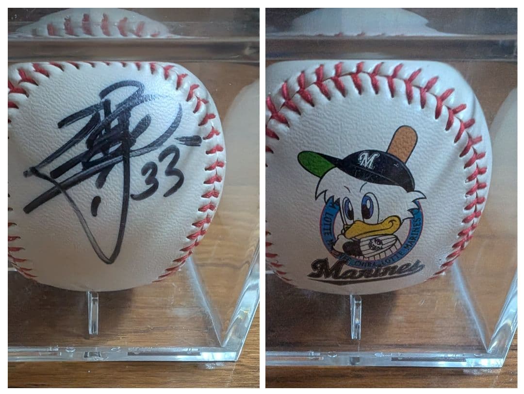 千葉ロッテマリーンズ 　直筆サインボール　62個ケース付き　＋1個（追加）