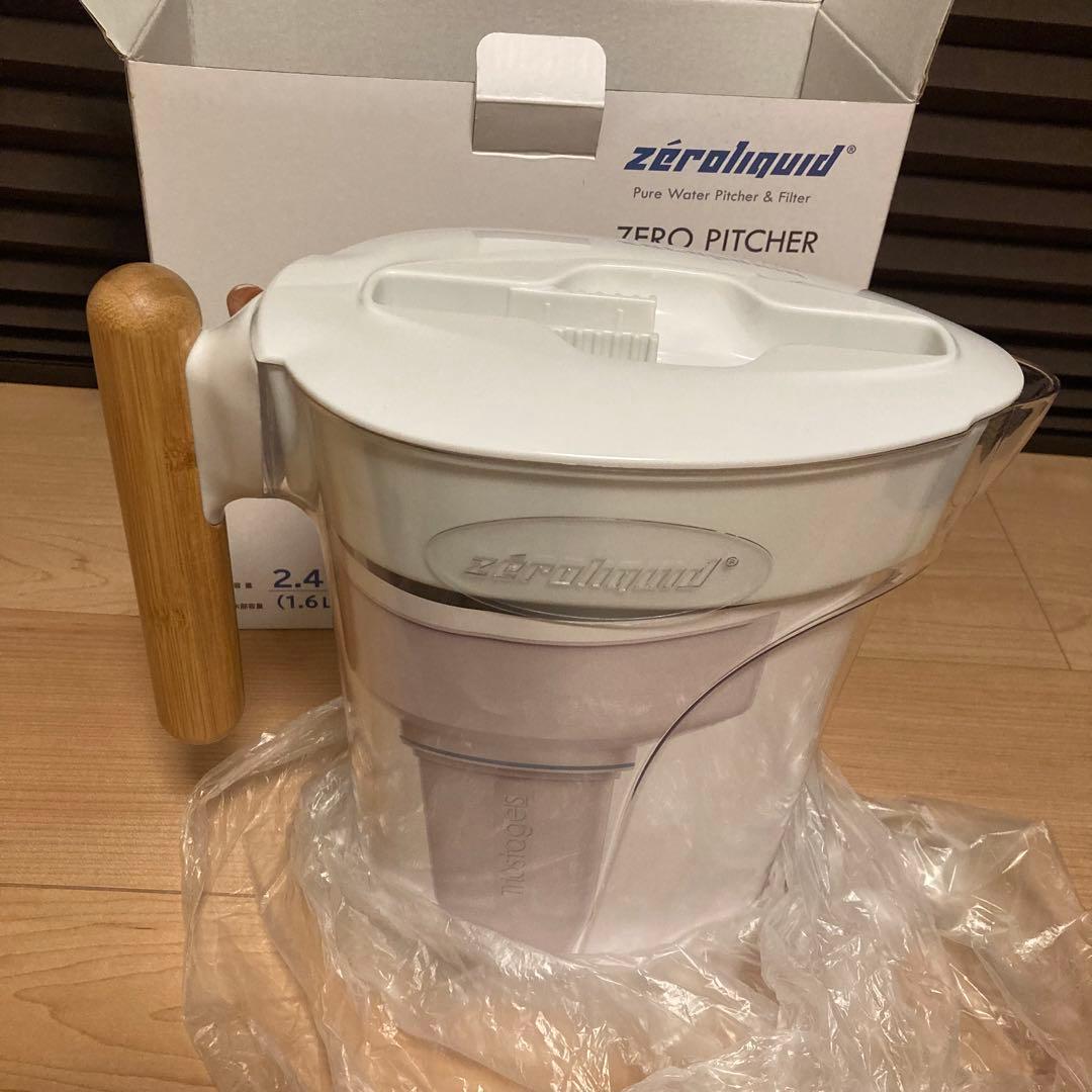 新品 ゼロリキッド ゼロ ピッチャー ポット型浄水器 ZL-PT24W