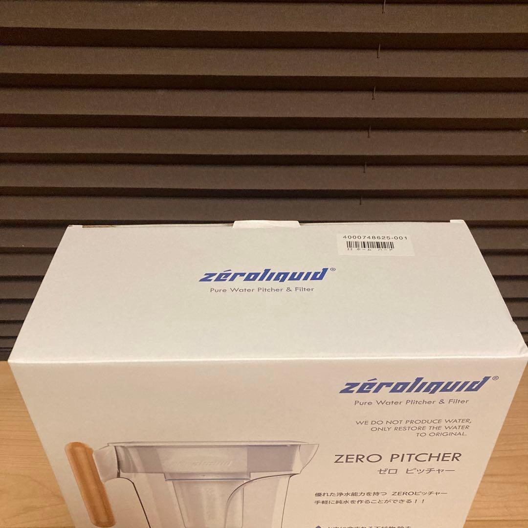 新品 ゼロリキッド ゼロ ピッチャー ポット型浄水器 ZL-PT24W