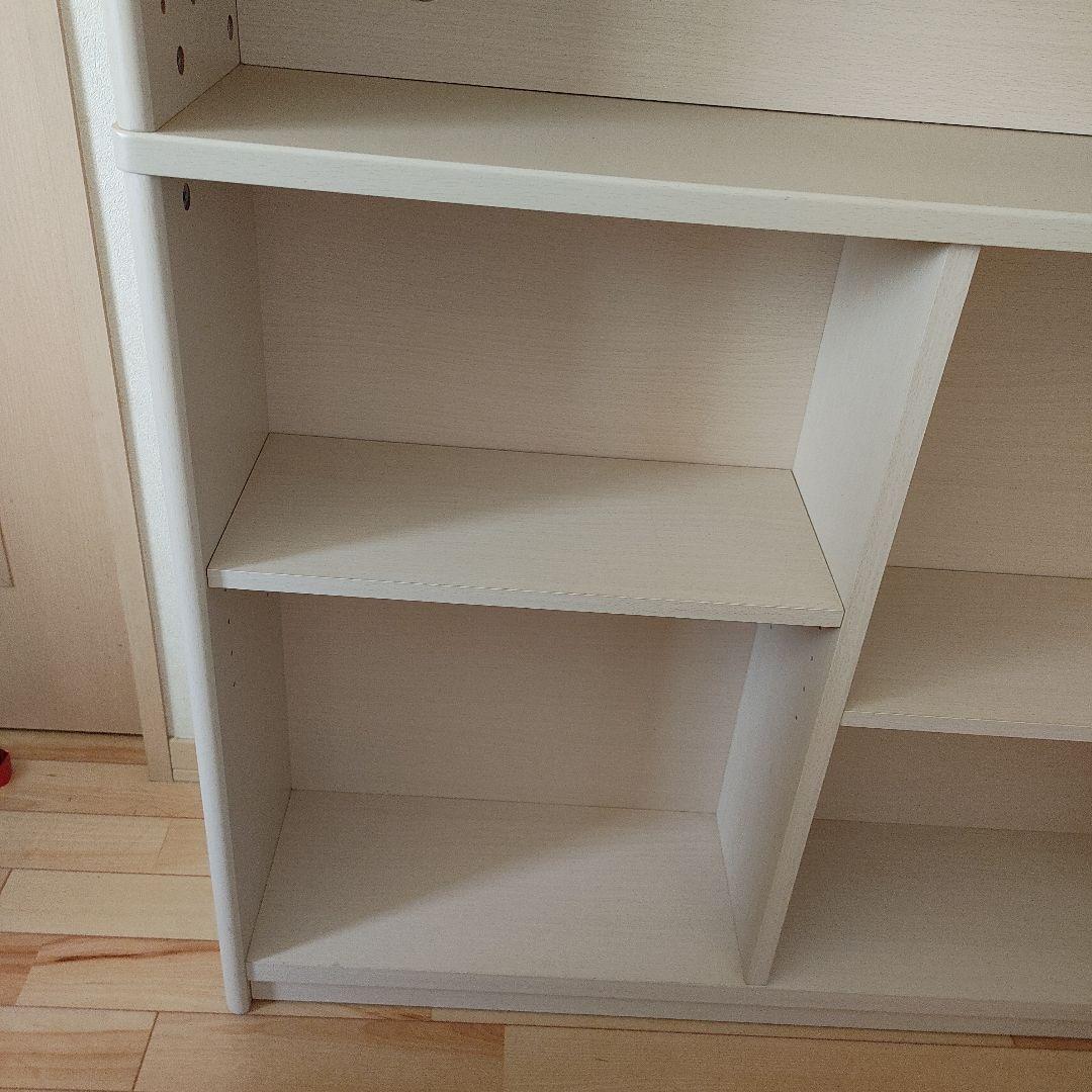 コイズミ学習机　本棚　シェルフのみ