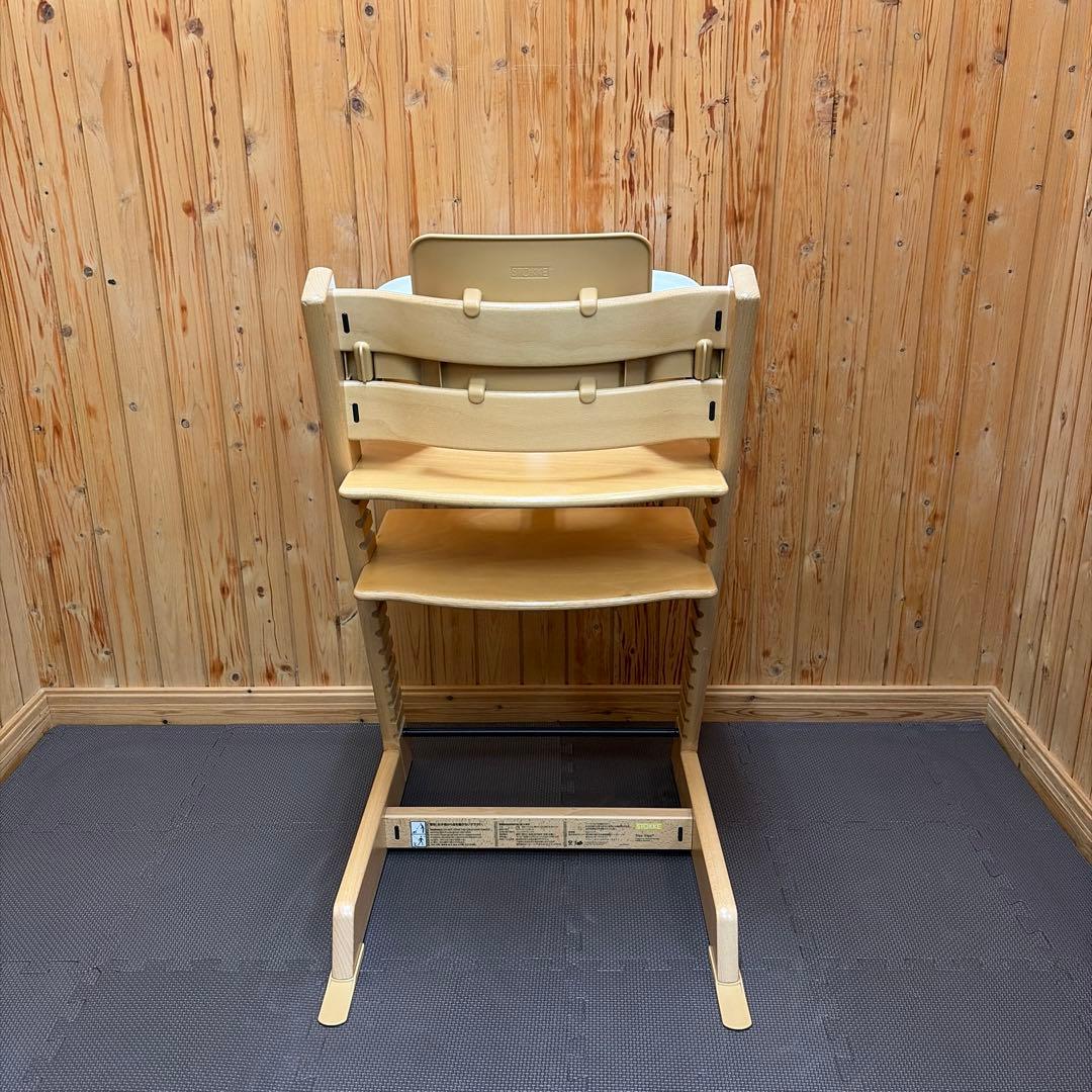 STOKKE トリップトラップ ナチュラル シリアル4 ベビーセット付