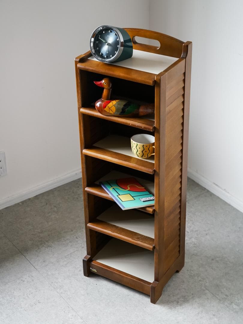 karimoku \"オールドカリモク\" 棚 ラック シェルフ レトロモダン