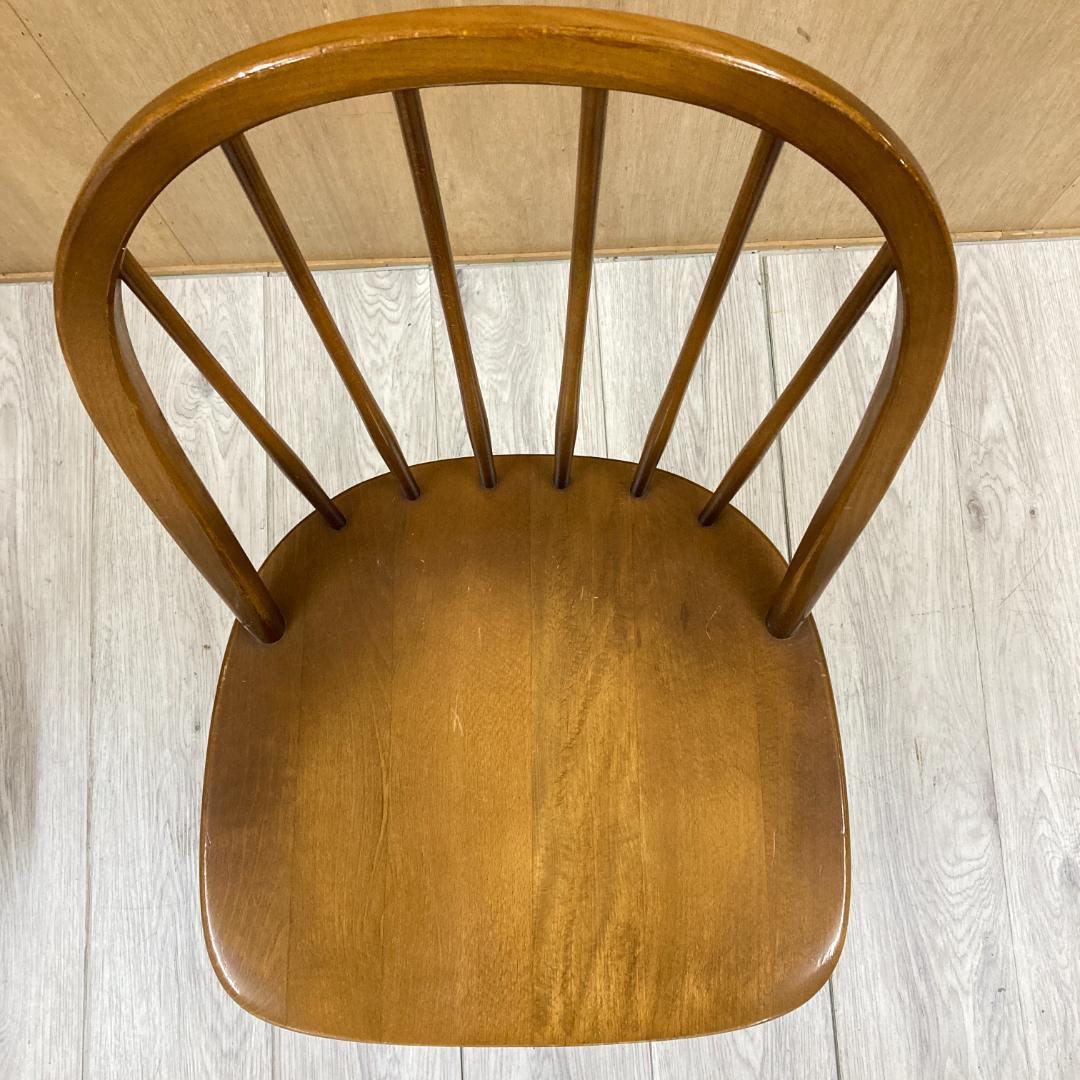 【飛騨産業】キツツキ　ダイニングチェア　椅子　木製 2脚セット