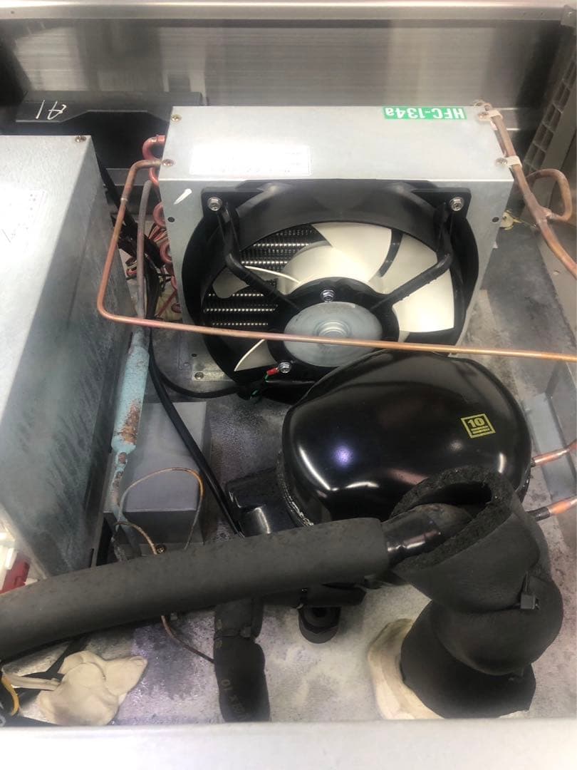 ☆地域限定自社便配送☆ フクシマ　縦型　冷蔵庫　2019年　ARD-080RM