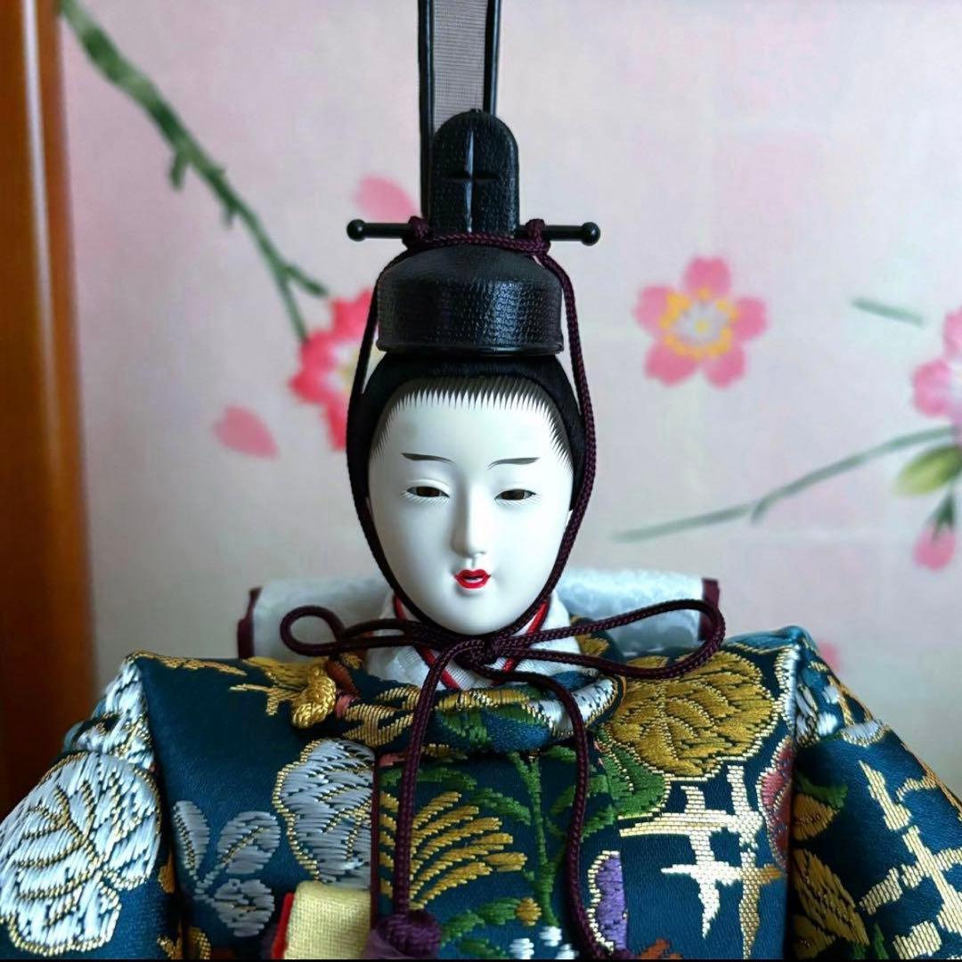 雛人形セット ひな祭り用 親王飾り 西陣織 特選