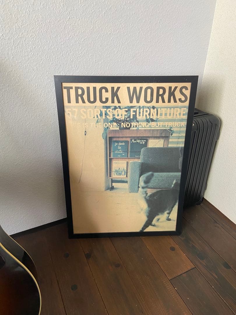 truckfurniture ポスター 額入りトラックファニチャー4枚セット