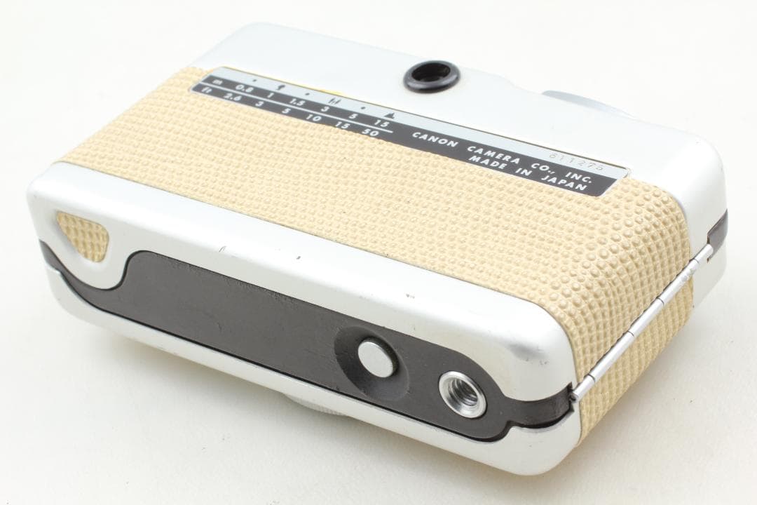 【整備済　並品】ベージュ Canon Demi 露出計不良 #1363