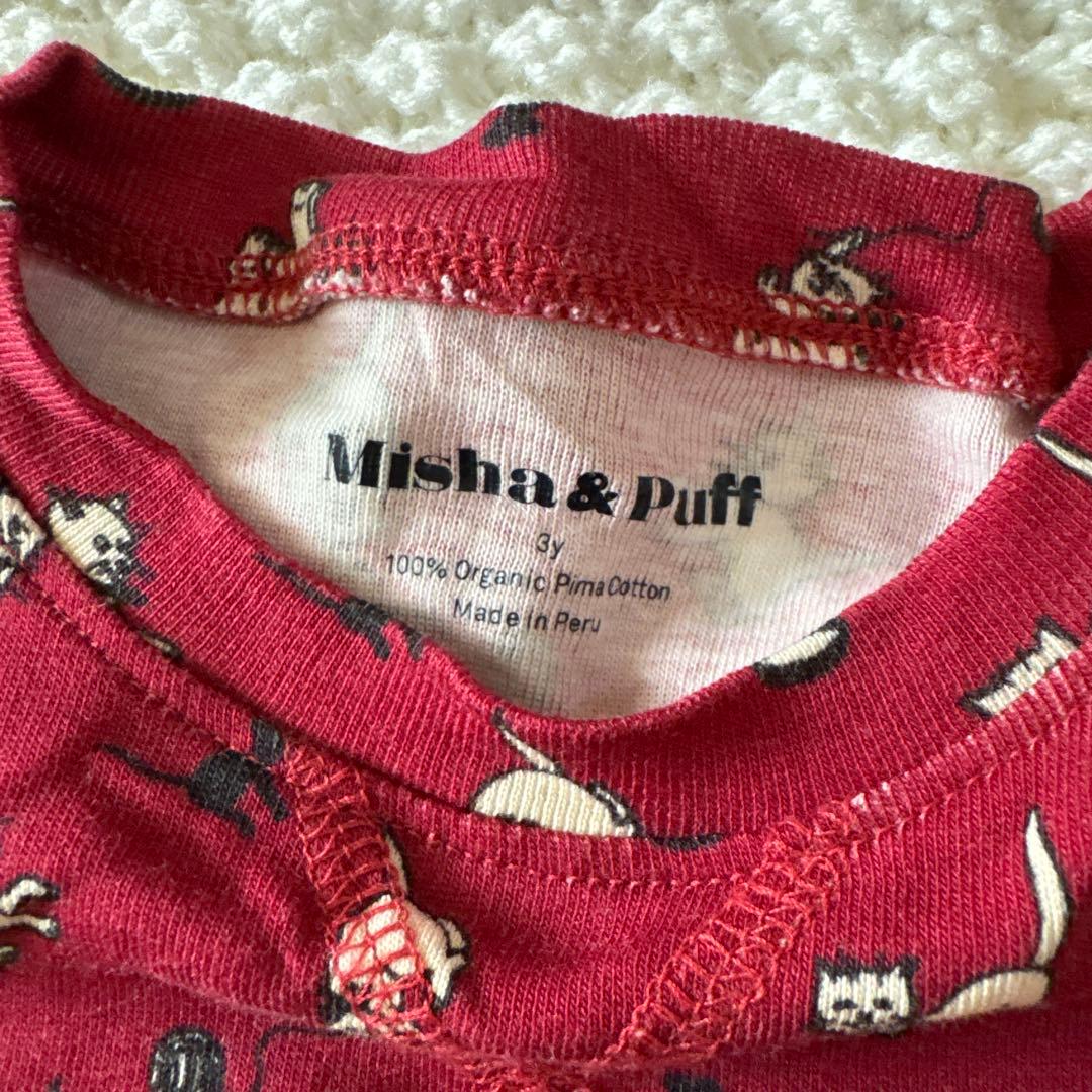 ★最終値下げ★Misha&Puff 猫プリント　セットアップ