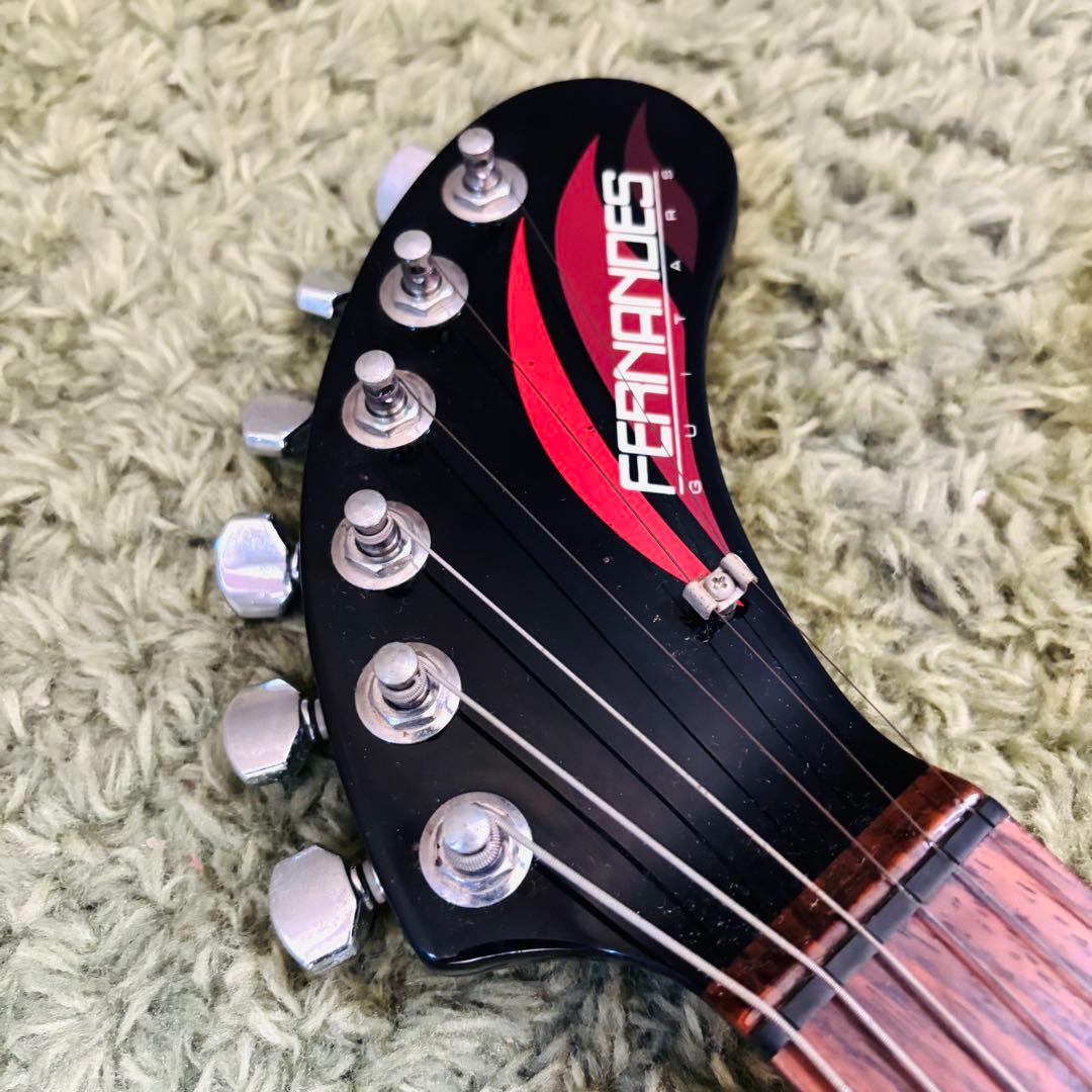 【希少・美品】 FERNANDES ZO-3 milktub アンプ内蔵