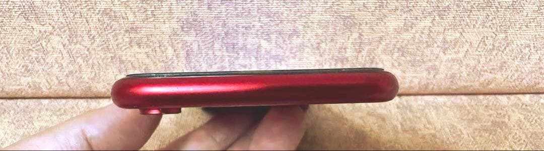 iphone XR productred（赤）256GB レザーケース付き