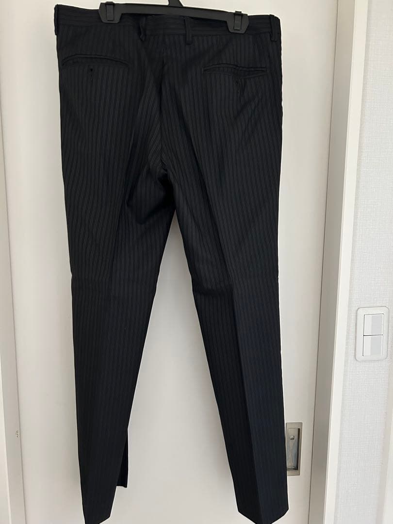 ドルチェアンドガッバーナ　 ブラックストライプスーツ　ドルガバ