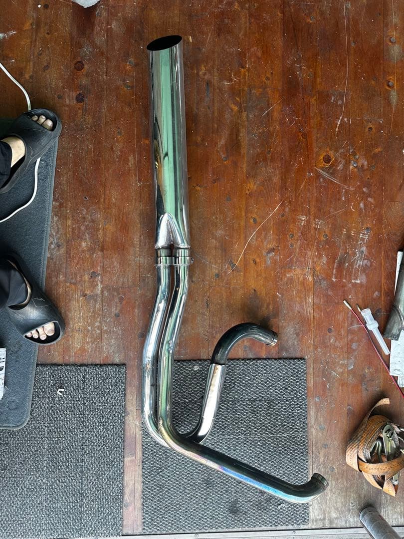 岸*康様 ハーレー FXD サンダンス ローライダーヘッダーズ