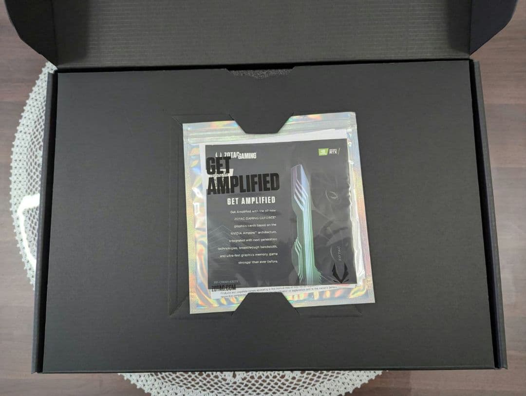 ZOTAC GeForce RTX 3080 AMP HOLOblack可動品