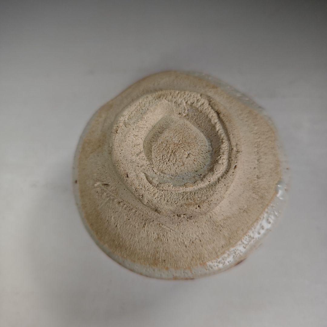 イ925 茶碗『美濃陶祖十二代　加藤景秋作』『志野　茶碗　共箱』茶道具　抹茶碗