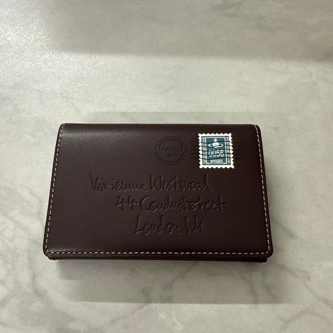 Vivienne Westwood 名刺入れ ブラウンレザー