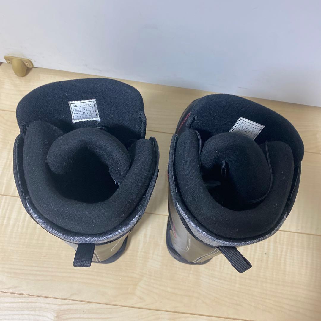 【未使用品_即日発送】KISSMARKスノボブーツ KM ジェネラス 24cm