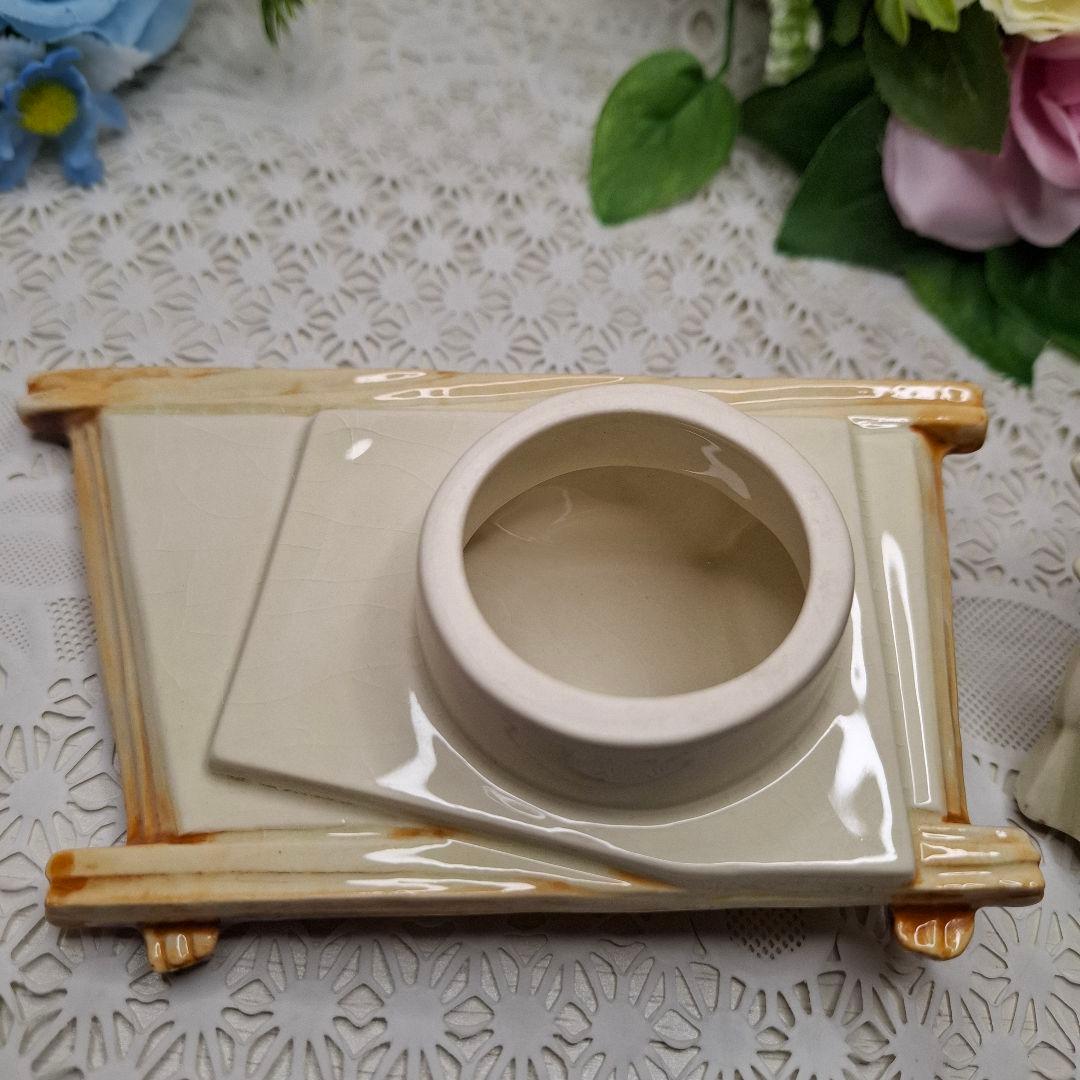 ★超希少★ リリパットレーン ポット カデュー サイン入り シュガー 貫入僅か