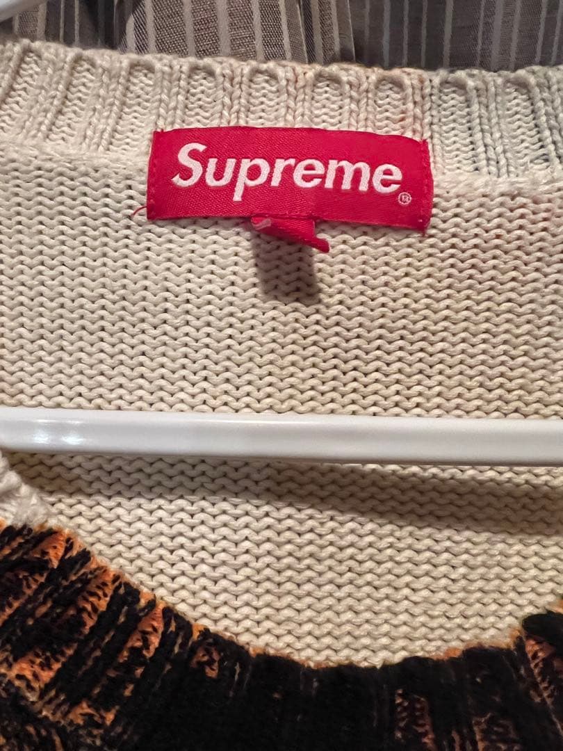 トップス Supreme Nate Lowman Sweater xl