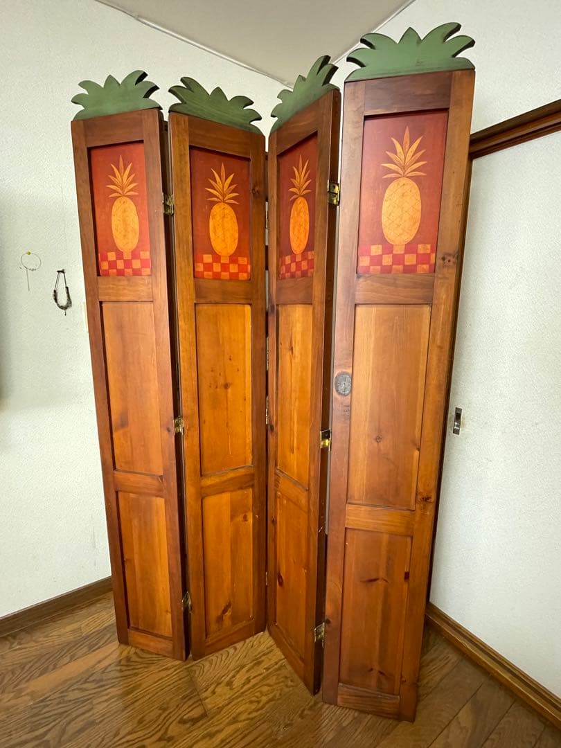 福岡◾️パイン◾️パーテーション、衝立、ついたて、間仕切◾️アンティーク◾️輸入家具◾️