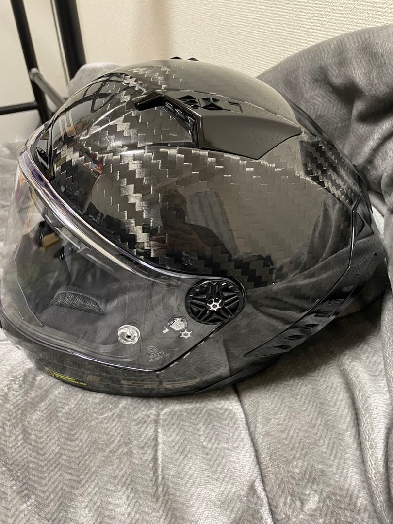 【試着のみ】LS2 サンダーC GP Mサイズ　バイク用カーボンヘルメット