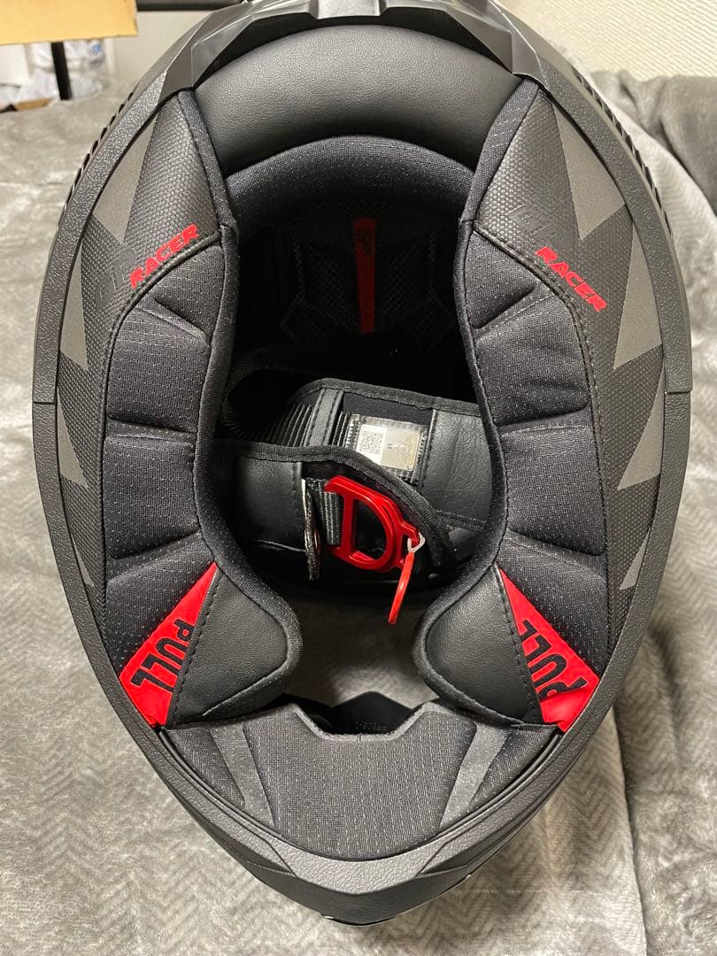 【試着のみ】LS2 サンダーC GP Mサイズ　バイク用カーボンヘルメット