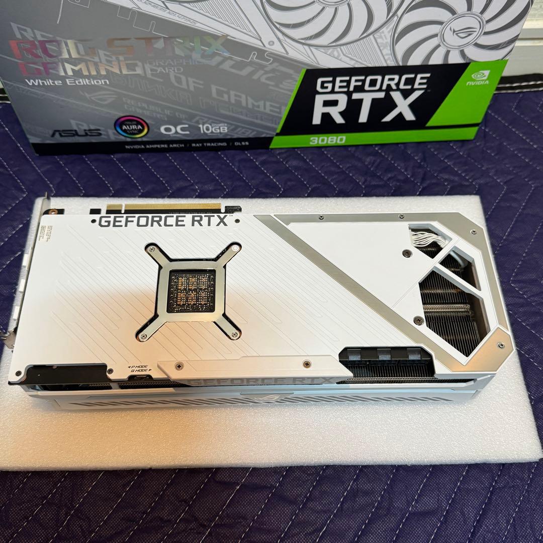 【美品】ROG STRIX RTX3080-O10G-WHITE-V2