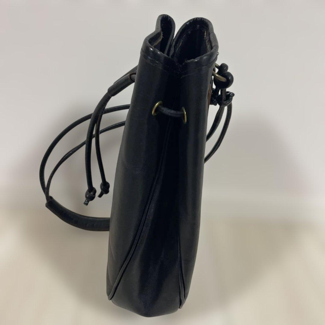 コウ‼️インセプション ホースハイドレザー ポーチ　ブラック